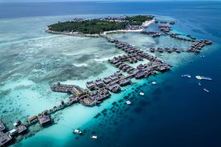 Île de Mabul, Sabah, Bornéo