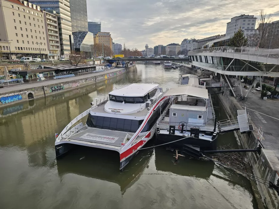 Lignes maritimes Vienne - Bratislava