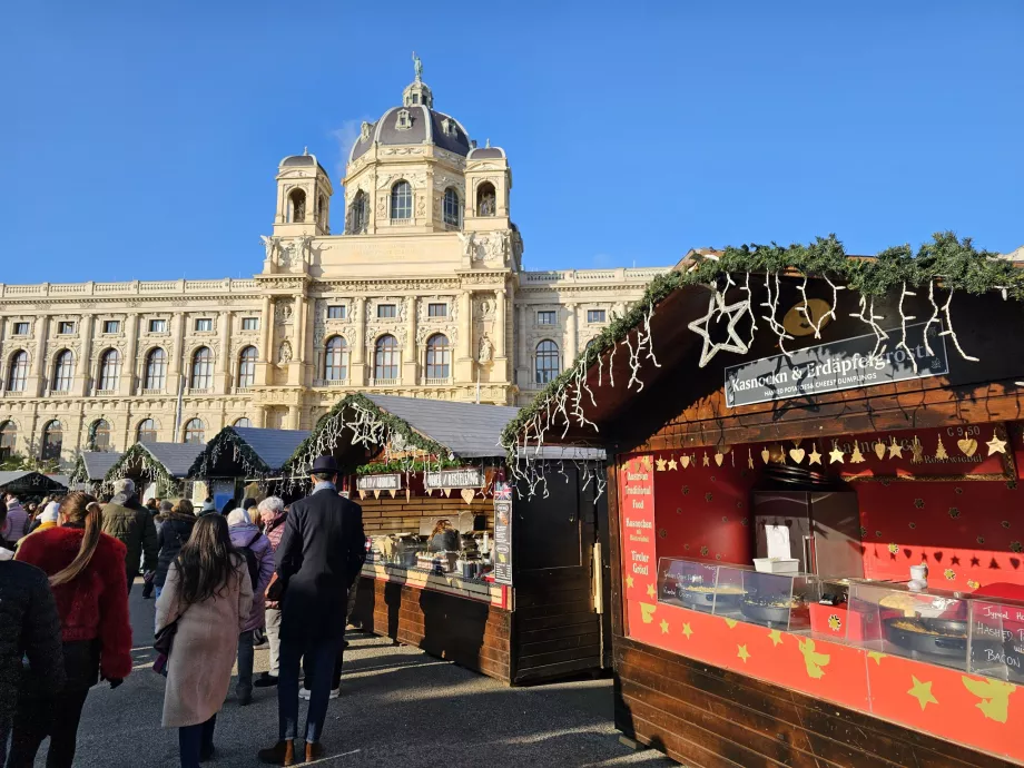 Marché de Noël sur la Maria-Theresien-Platz