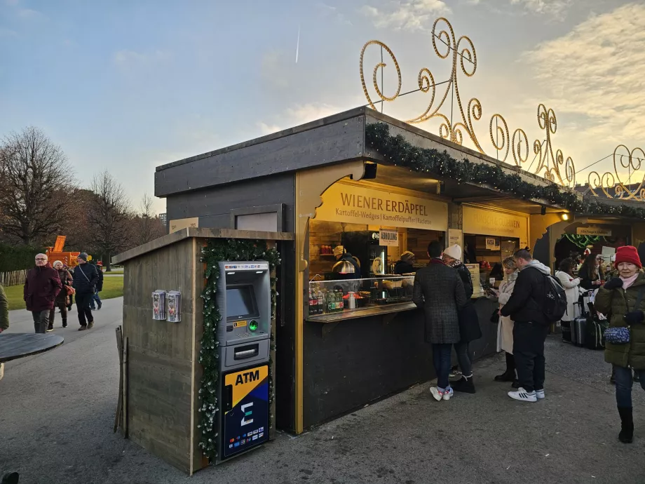 Marchés devant l'Oberes Belvedere