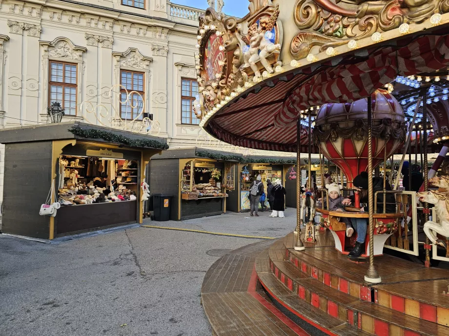 Marchés devant l'Oberes Belvedere