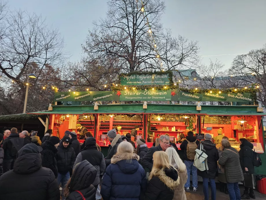 Marchés devant la Karlskirche