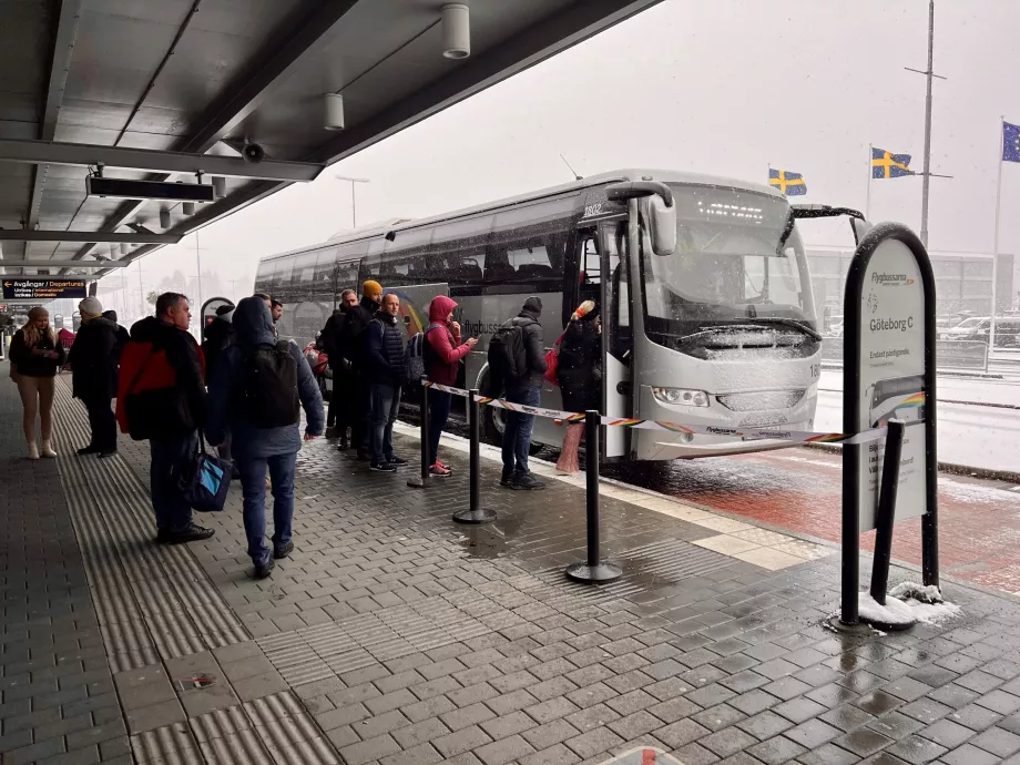 Arrêt de bus Goteborg GOT