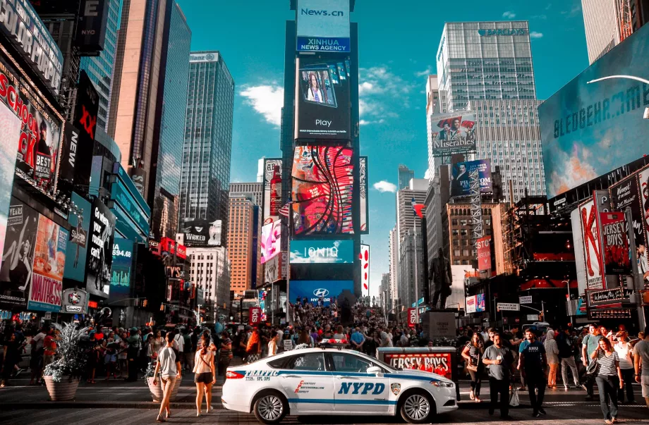 Une journée bien remplie à Times Square