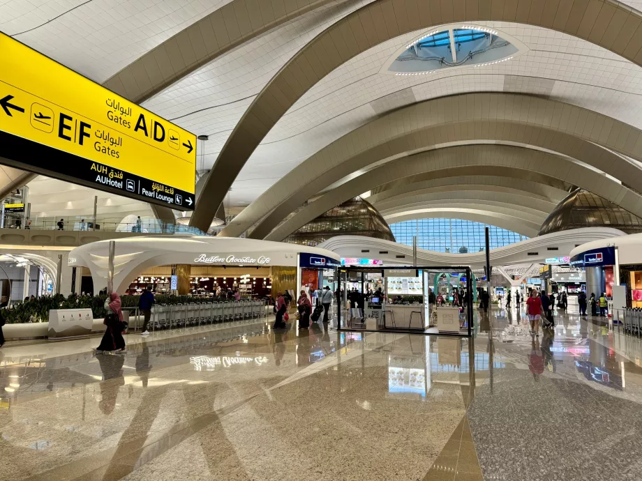 Terminal de l'aéroport d'Abu Dhabi