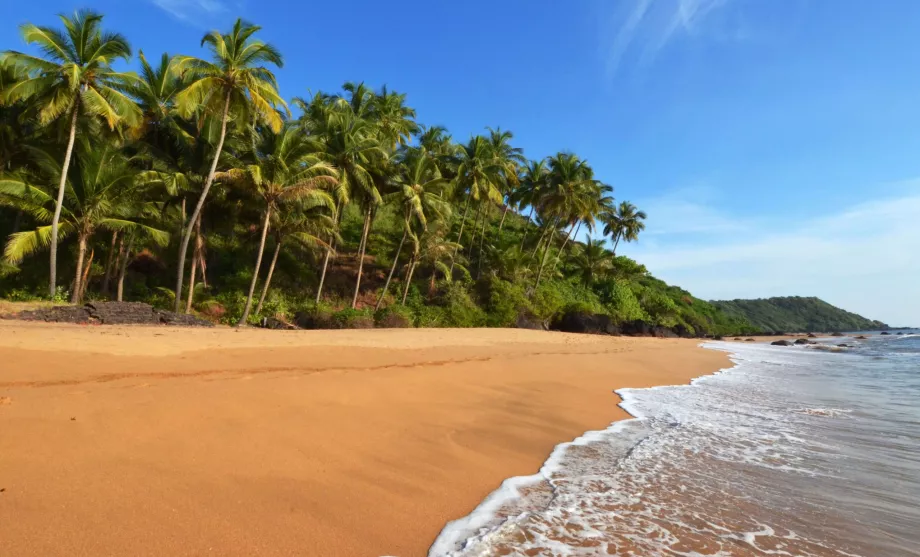 Plage à Goa