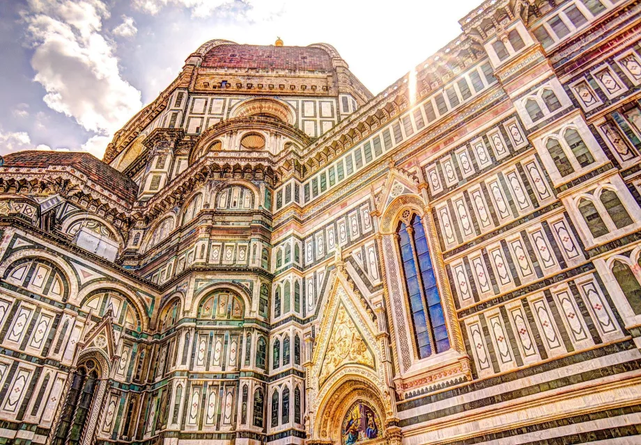 Façade de la cathédrale de Florence