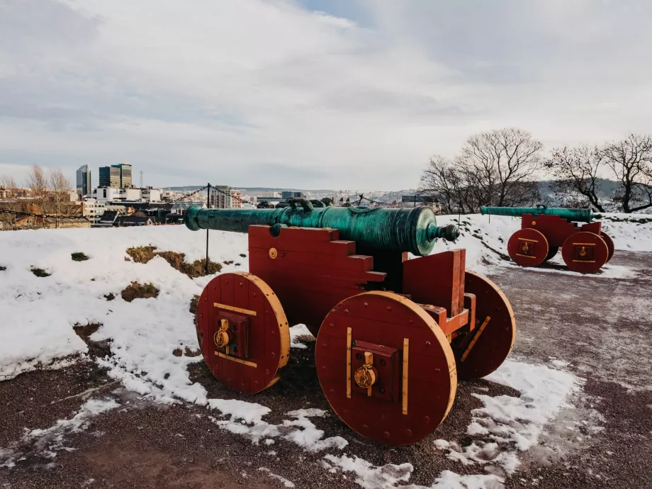 Forteresse et canons