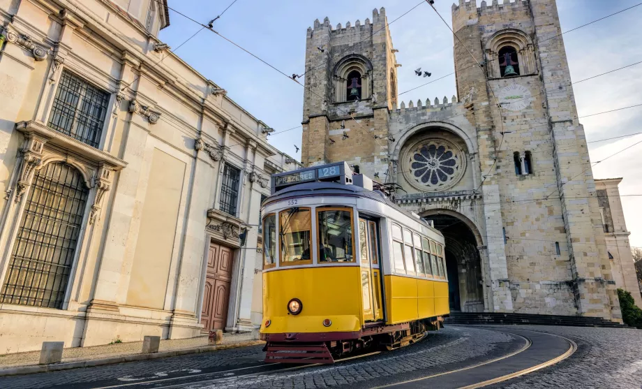 Tramway à Lisbonne