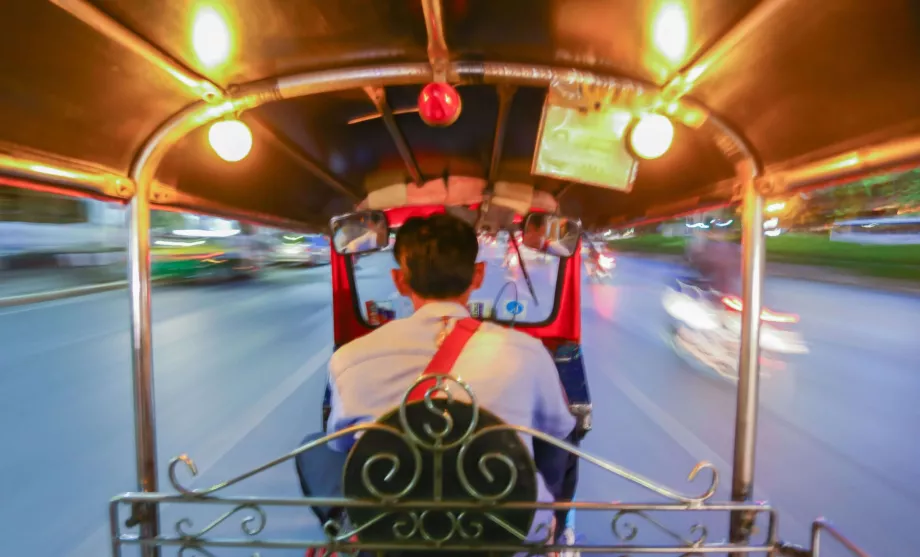 Tuktuk en Thaïlande