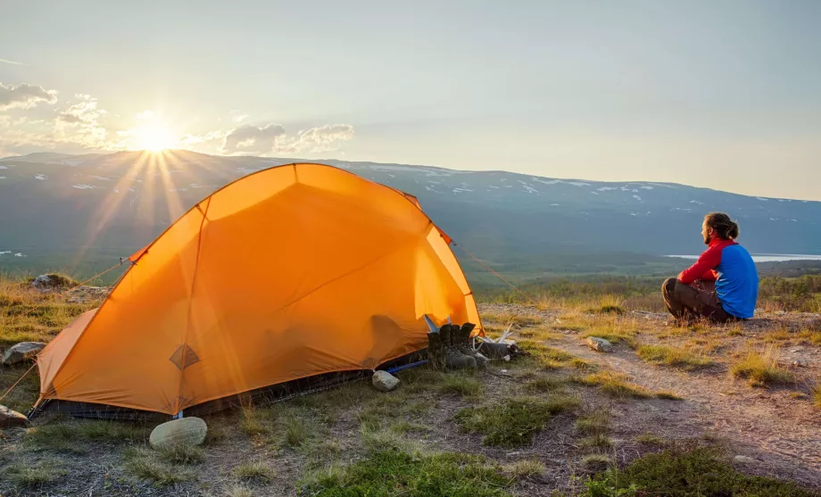 Camping en Suède