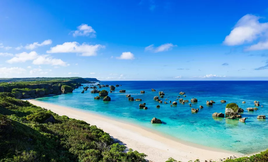 Plage à Okinawa