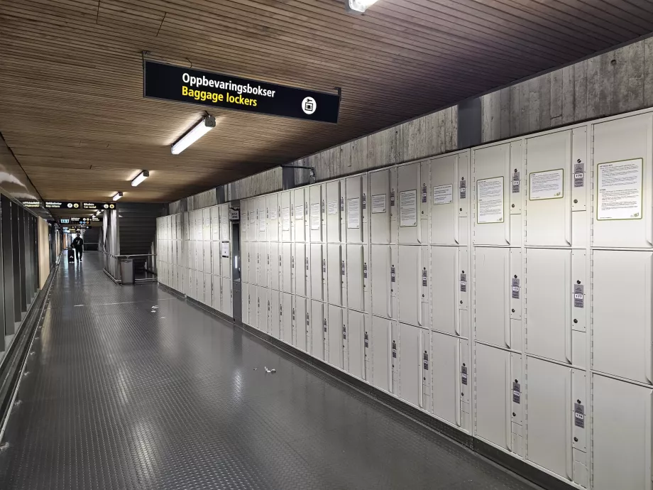 Casiers pour le stockage des bagages