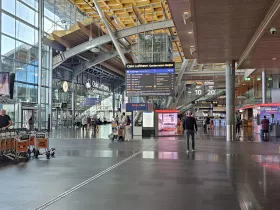Entrée de la gare - Oslo Lufthavn