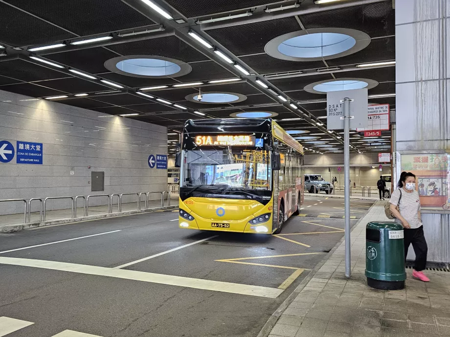 Arrêt de bus Macau Taipa