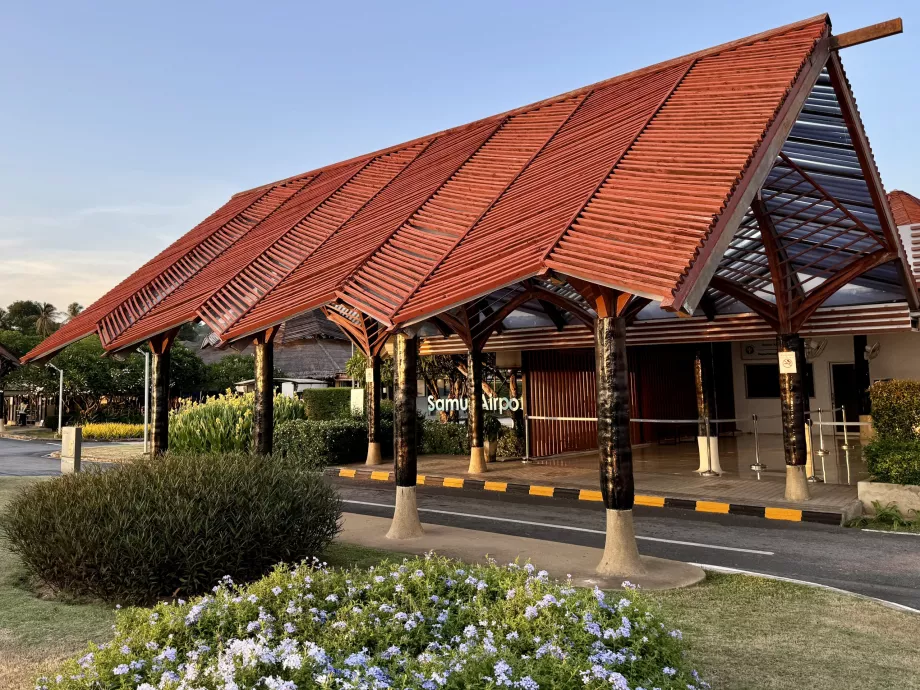 Hall d'arrivée de l'aéroport de Samui USM