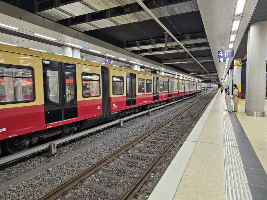 S-Bahn à l'aéroport BER