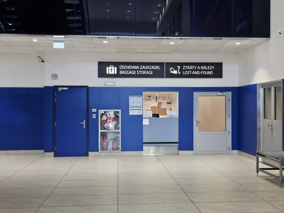 Entreposage des bagages, Terminal 2