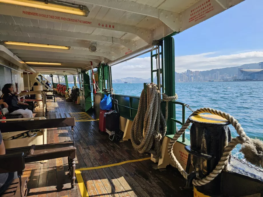 Pont inférieur du Star Ferry