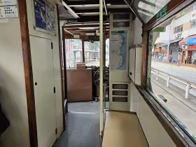 Intérieur du tram