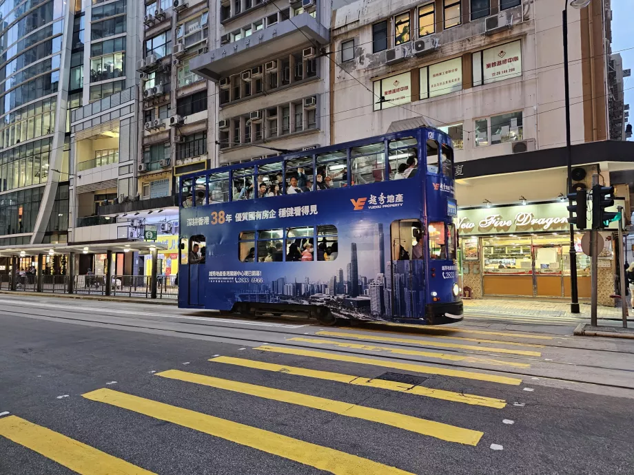 Tramway à Hong Kong