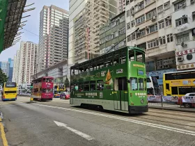 Tramways à Hong Kong
