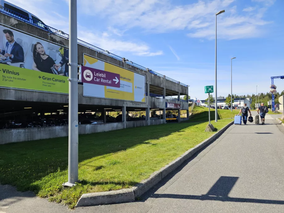 La voie de la location de voitures