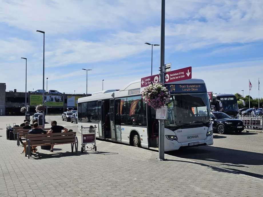 Navette vers la gare de Torp