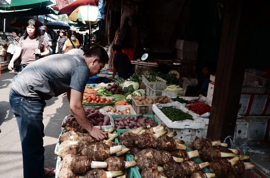 Marché à Jakarta