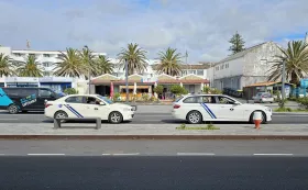 Station de taxis au port de Madalena