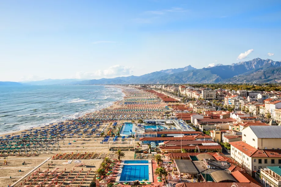 Plages de Viareggio