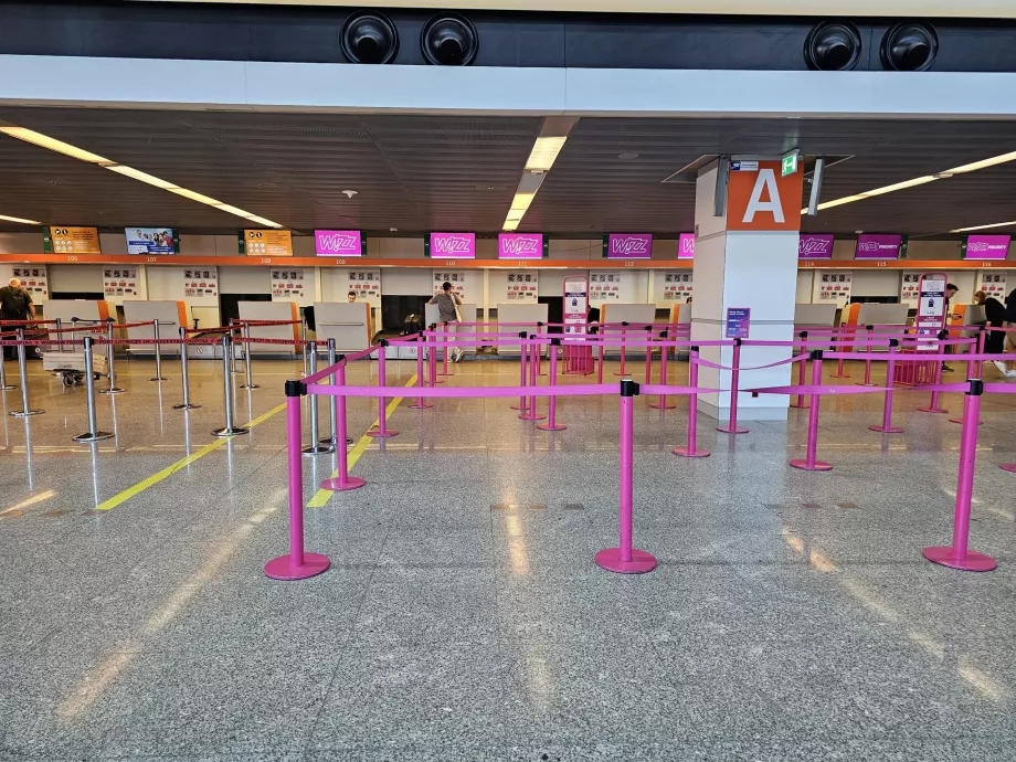 Enregistrement à l'aéroport