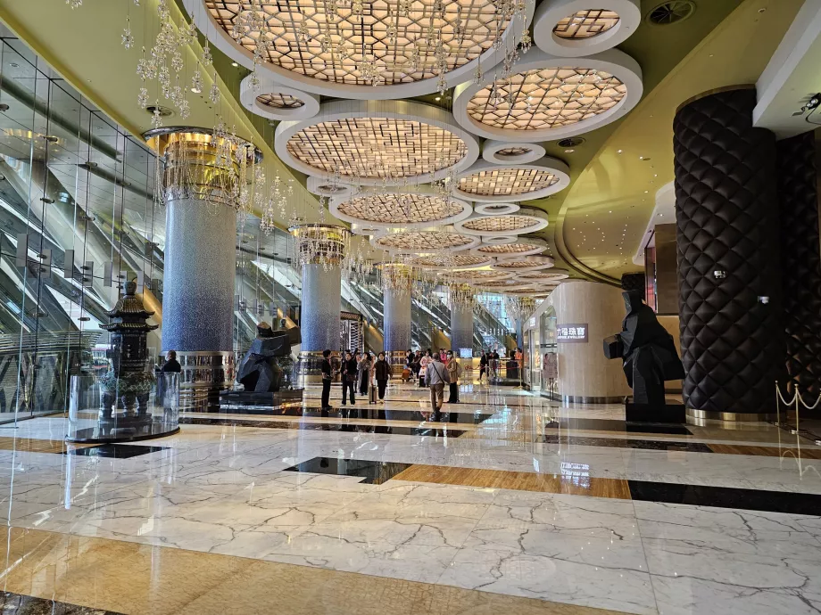 Intérieur de l'hôtel Grand Lisboa