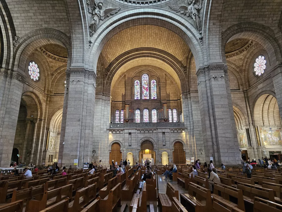 Intérieur de la basilique du Sacré-Cœur