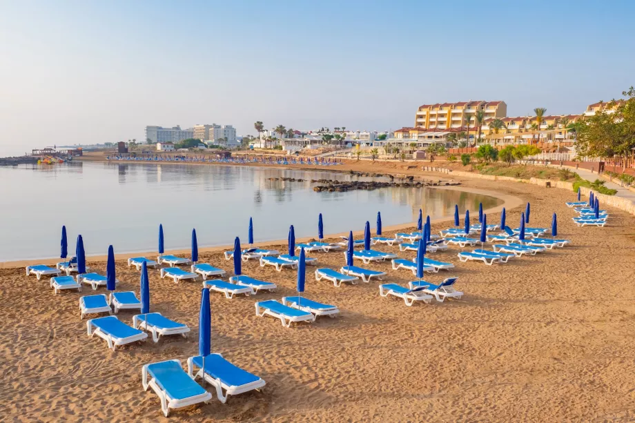 Protaras, plage de Vrissiana