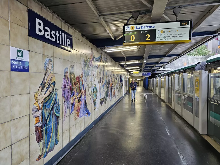 Station de métro Bastille