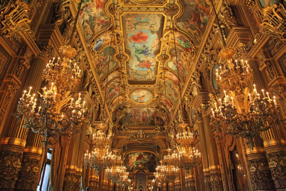 Plafond de l'Opéra Garnier