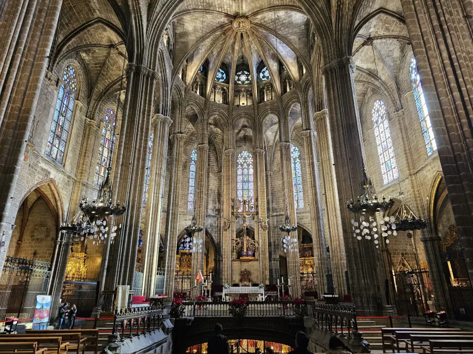 Cathédrale de Barcelone, intérieur