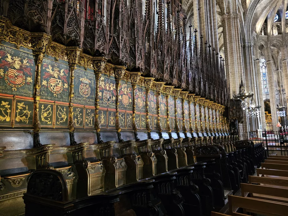 Cathédrale de Barcelone, intérieur