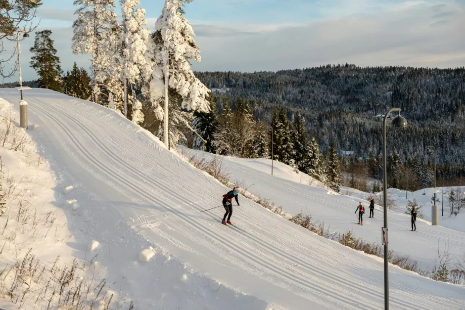 Ski à Holmenkollen