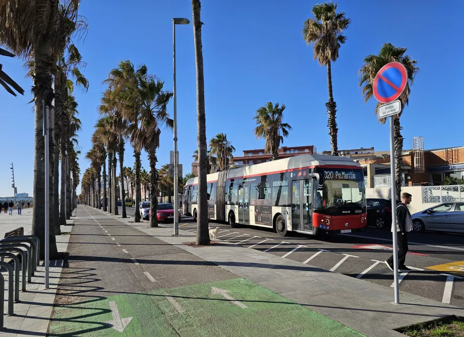 Autobus à Barcelone