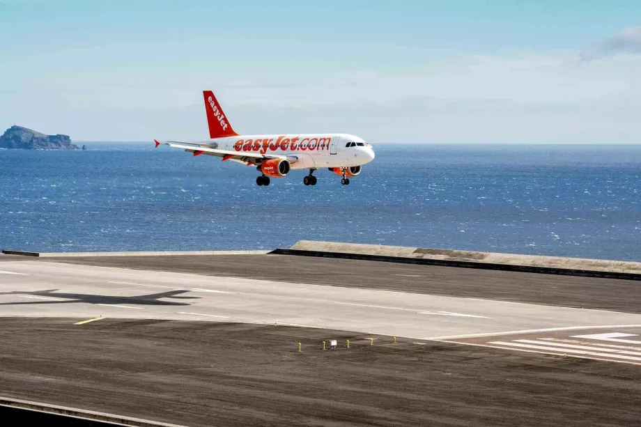 Aéroport de Madère - Atterrissage