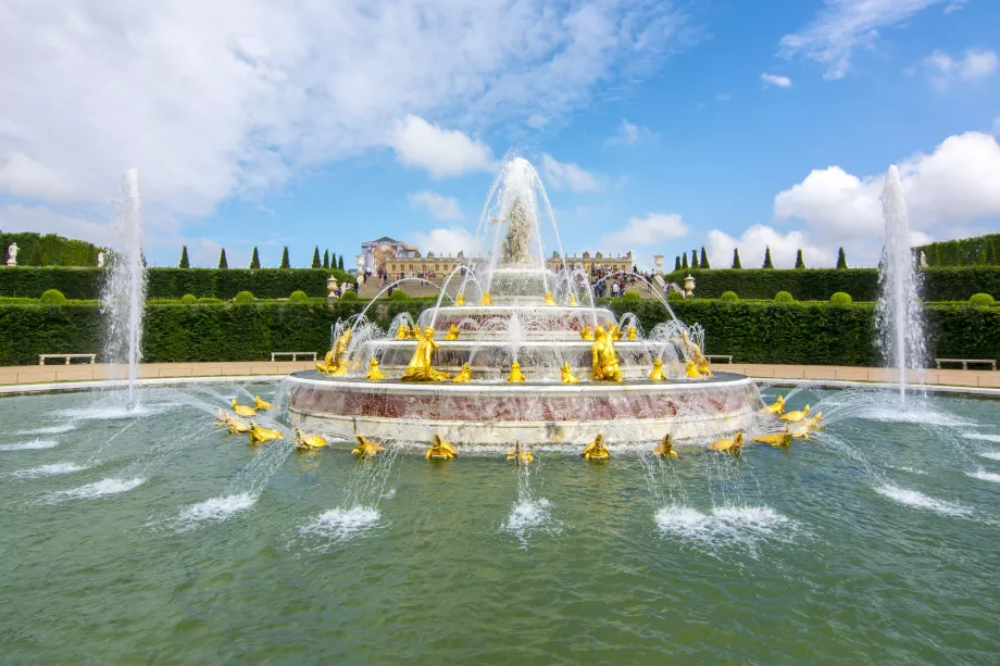 La fontaine de Latone à Versailles