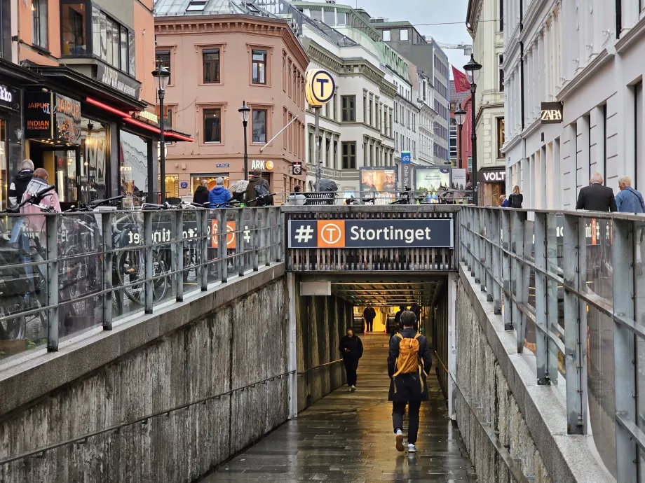 Entrée du métro