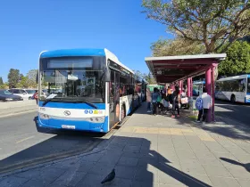 Transport public chypriote - bus de transport public à Larnaca et Nicosie