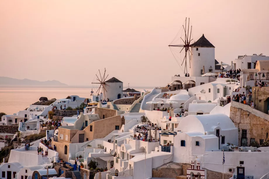 Moulins à vent d'Oia