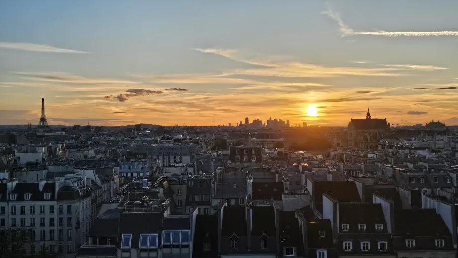 Vue du Centre Pompidou