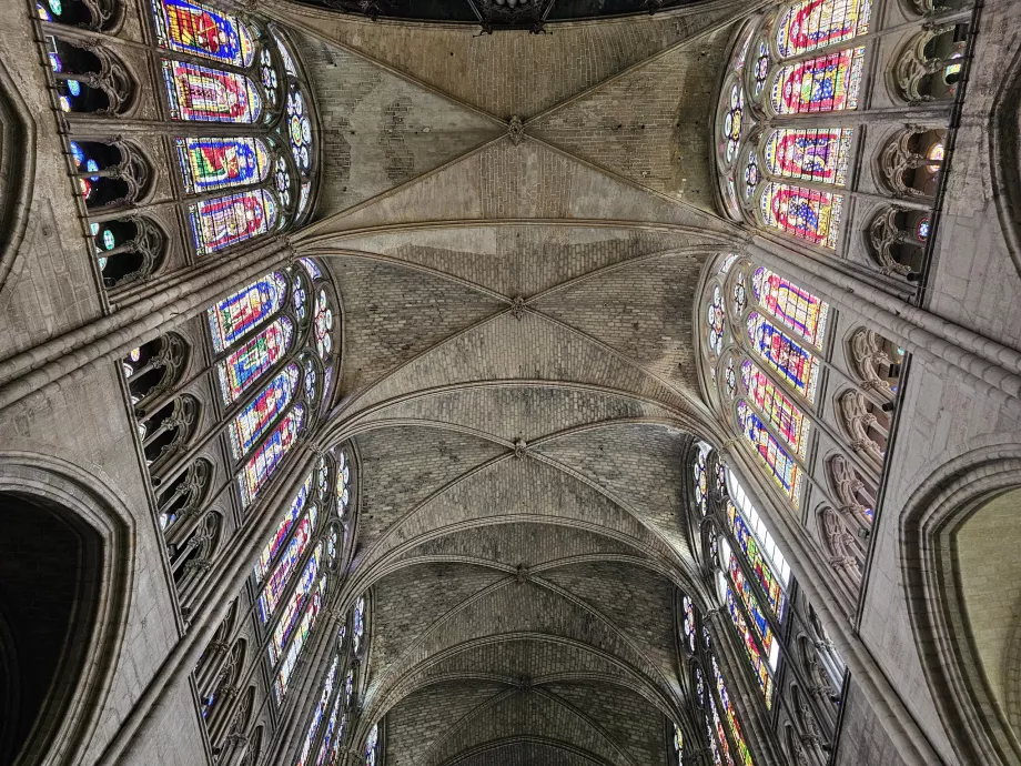 Intérieur de la basilique Saint-Denis