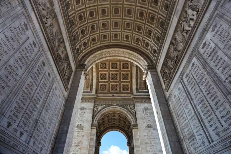 Plafond de l'Arc de Triomphe