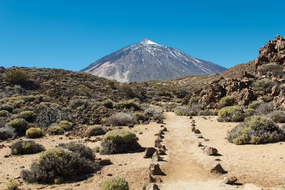 La route vers le Pico del Teide